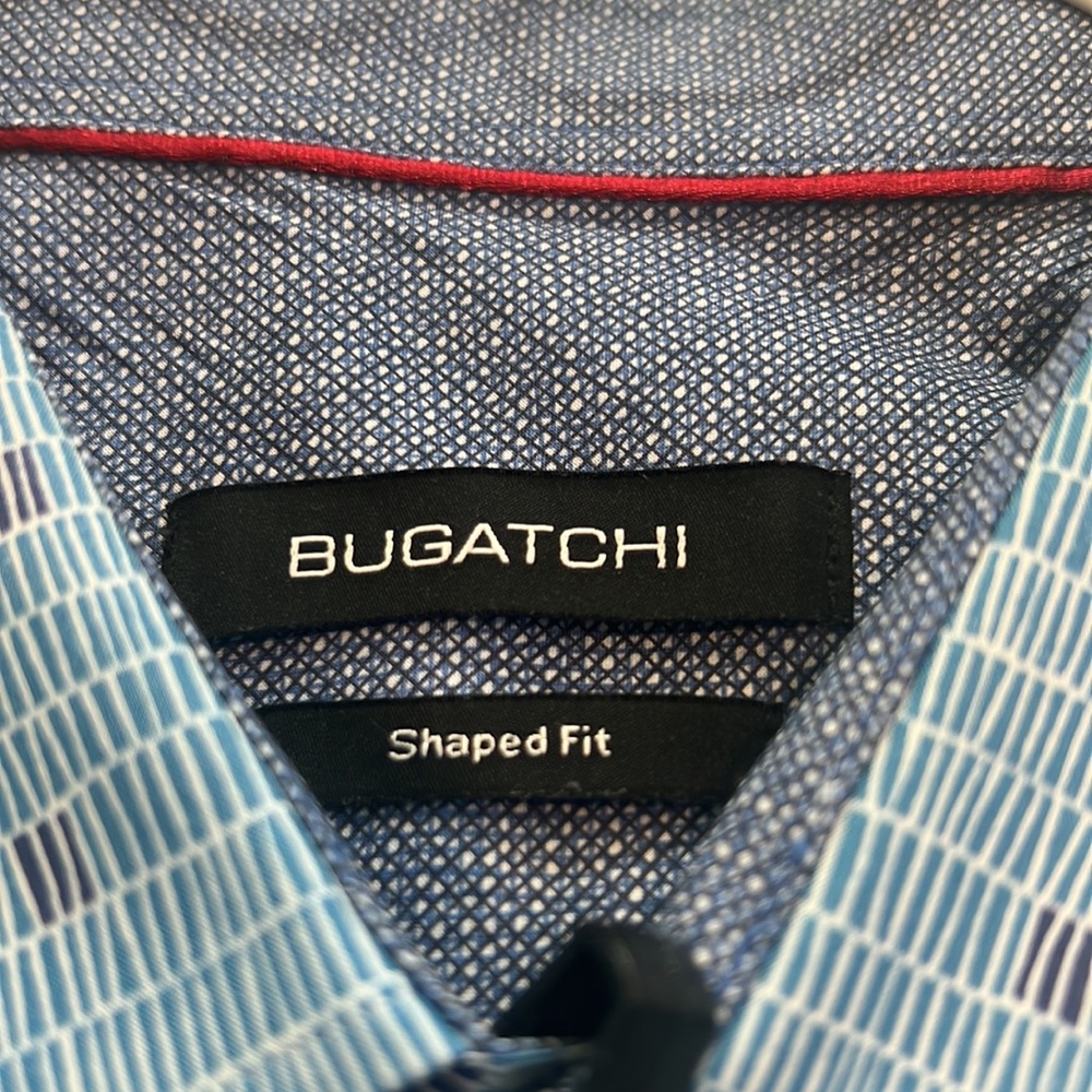 Bugatchi Men’s Button Up Shirt - Picture 2 of 4